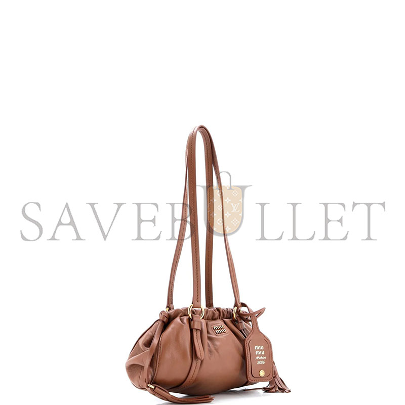 MIU MIU NAPPA MINI JOIE SHOULDER BAG 5BP089 (22*15*7cm)